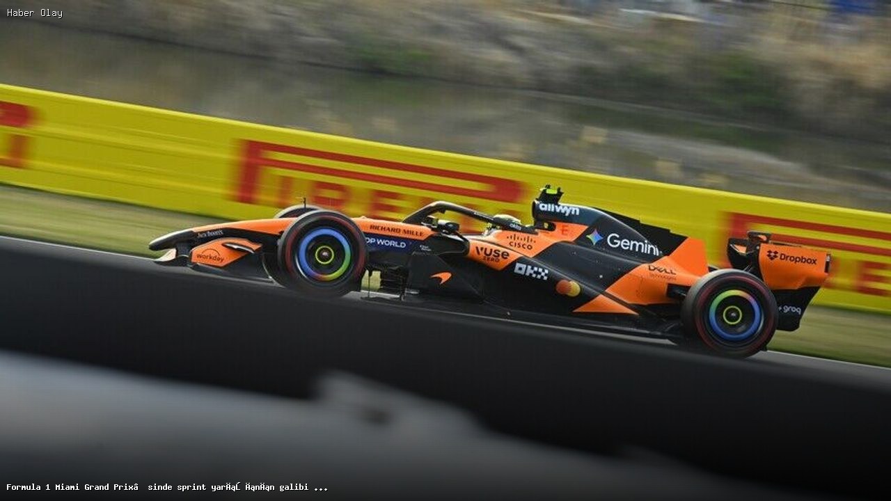 Lando Norris Miami Grand Prix Sprint Yarışını Kazandı