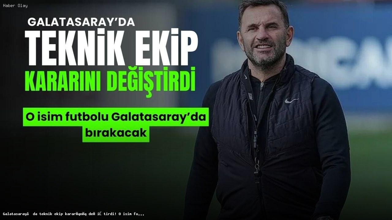 Galatasaray’da Günay Güvenç’in Geleceği Nedir?