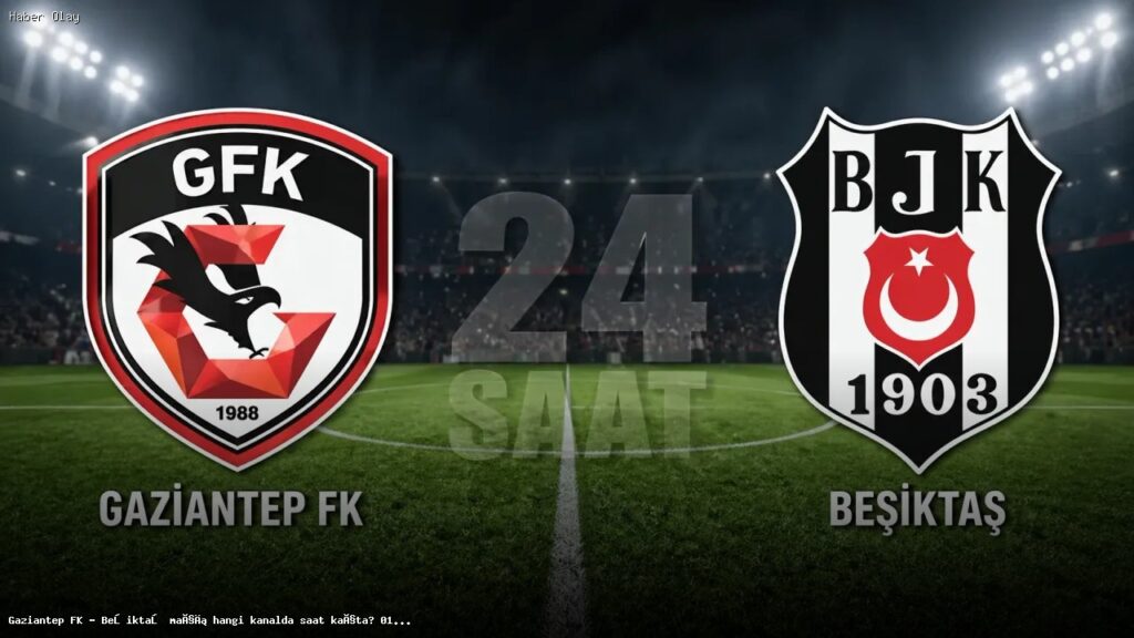 Gaziantep FK – Beşiktaş maçı ne zaman ve hangi kanalda?