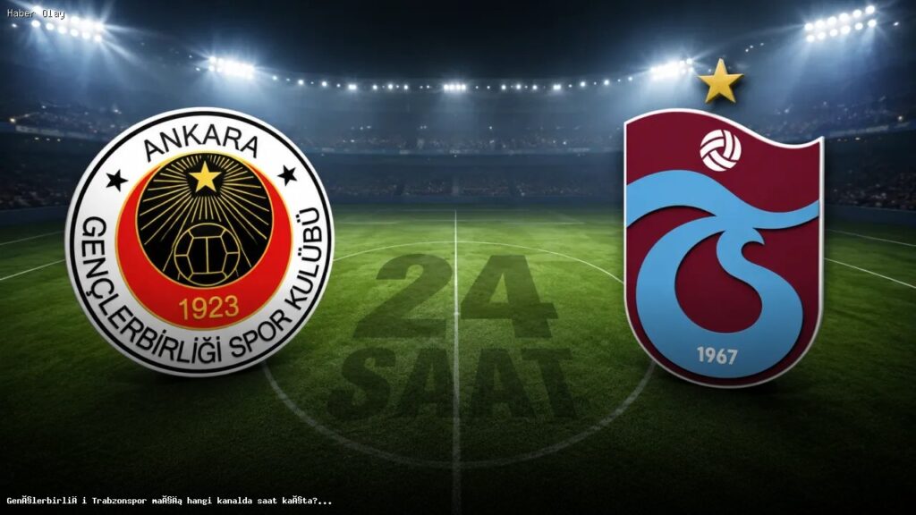 Gençlerbirliği – Trabzonspor maçı ne zaman? Yayın bilgileri