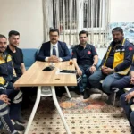 Ağrı İl Müdürü Acu, Gece Çalışan Sağlık Personeline Moral Ziyareti Yaptı