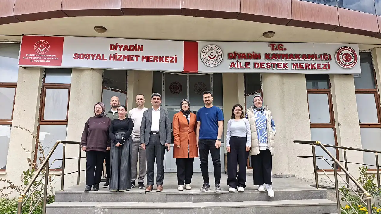 Diyadin Sosyal Hizmet Merkezi’ne İl Müdürü Baki Ziyareti