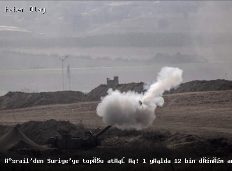 İsrail’in Suriye’ye Yönelik Topçu Saldırıları Artıyor
