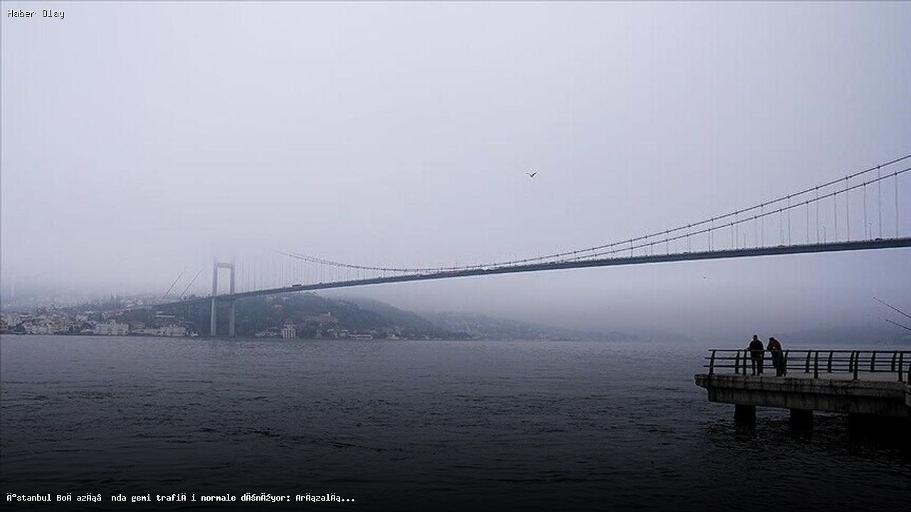 İstanbul Boğazı’nda gemi trafiği normale dönüyor: Arızalı gemi demirletildi
