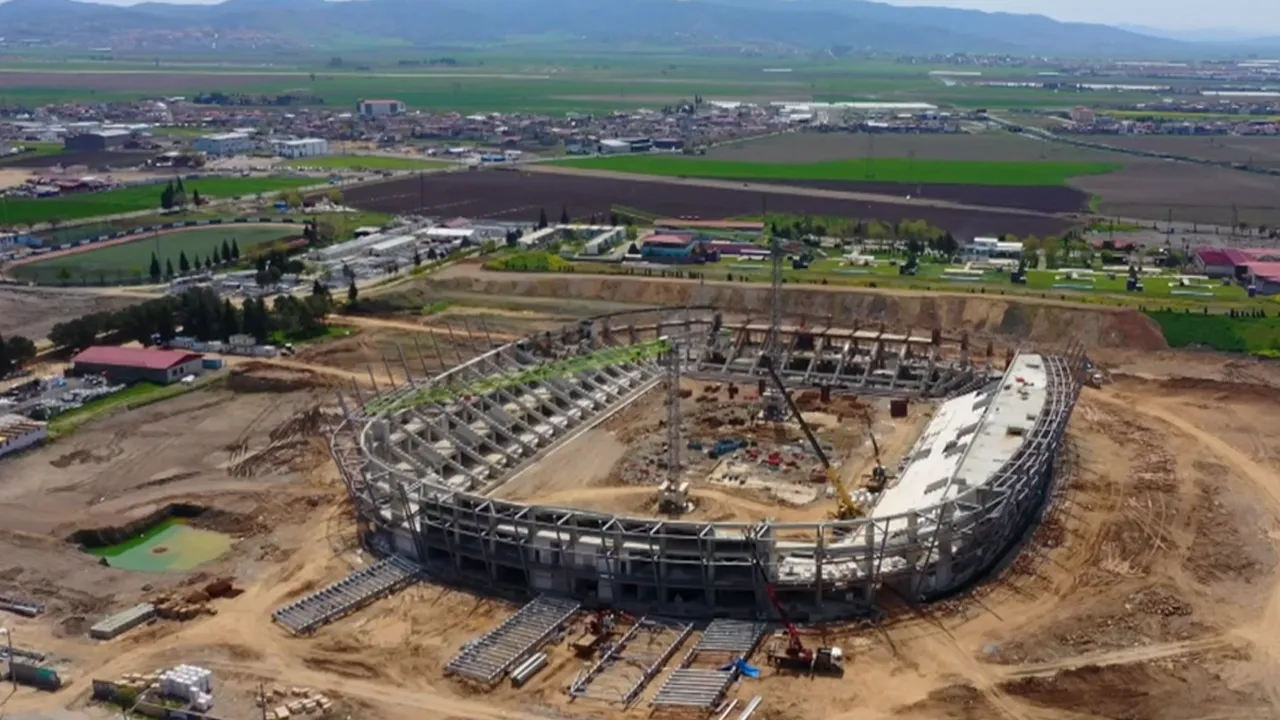Kahramanmaraş Stadyumu: İnşaatı Yüzde 35 Tamamlandı!