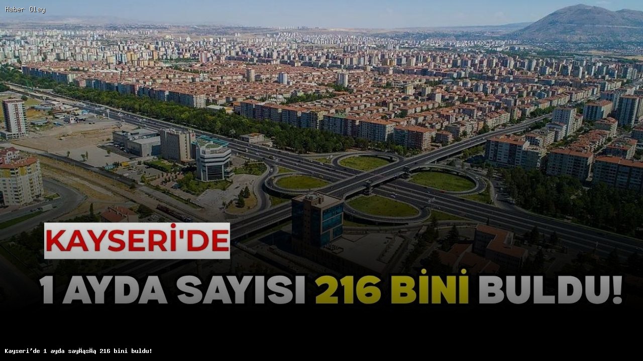 Kayseri Havalimanı’nda Yolcu Sayısı Rekor Kırdı!