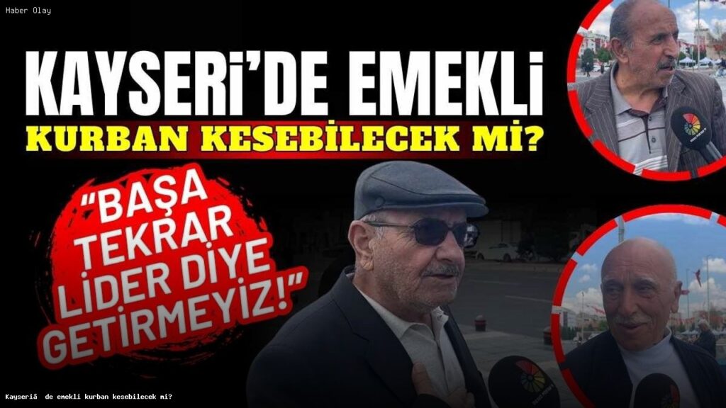 Emekliler Kurban Bayramı’nda Kesim Yapabilecek Mi?
