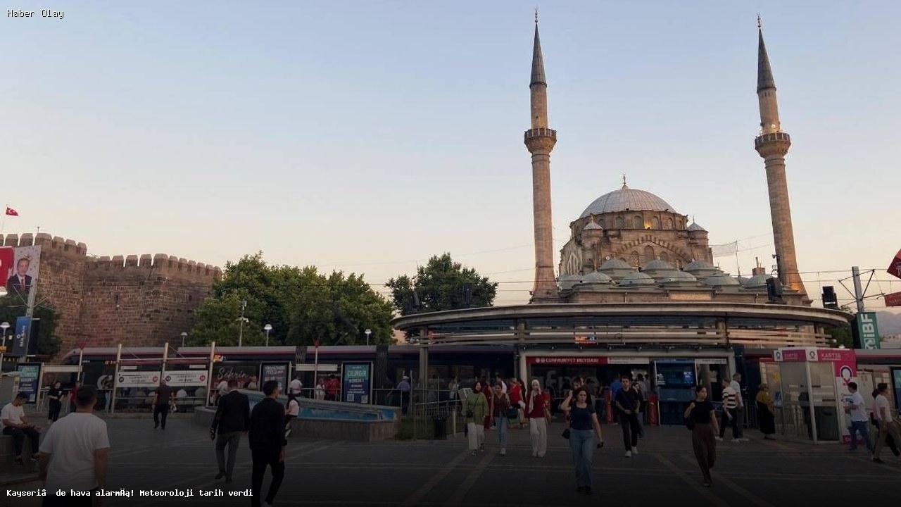 Kayseri’de Hava Durumu Alarmı: Yoğun Yağış Uyarısı