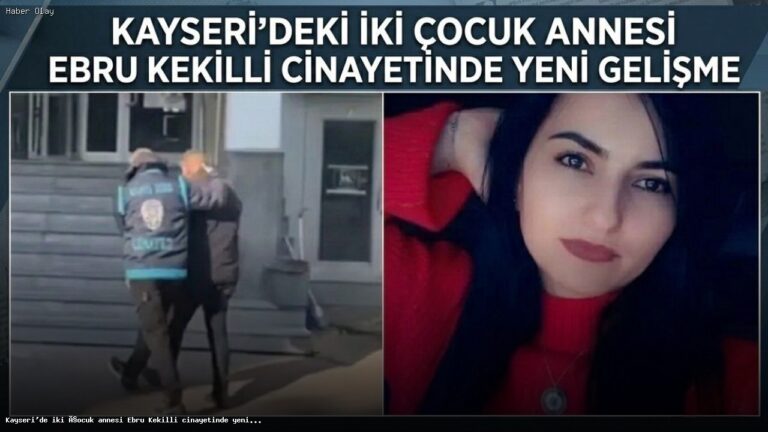 Ebru Kekilli Cinayetinde Sanık İlk Duruşmaya Çıktı