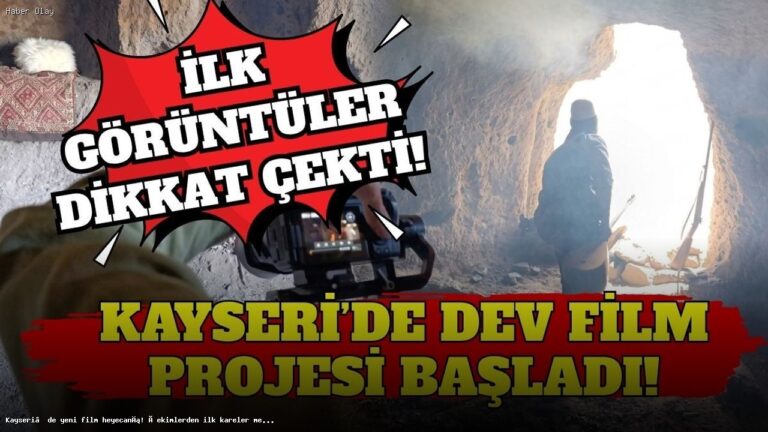 Kayseri’de Dadaloğlu Ferman Filmi Çekimleri Devam Ediyor