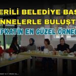 Tomarza Belediye Başkanı Anneler Günü’nde Annelerle Buluştu