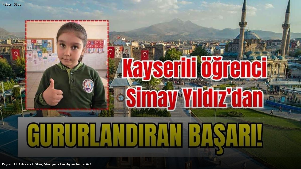 Kayseri’den Uluslararası Matematik Olimpiyatında Birincilik!