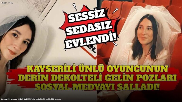 Sibel Kekilli’nin Gelinlik Pozları Sosyal Medyada Gündem Oldu