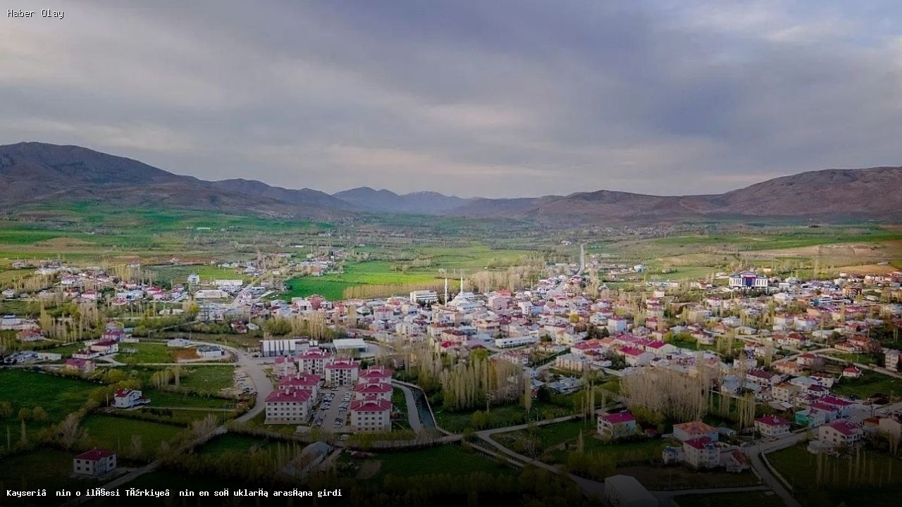 Kayseri’nin Sarız ve Tomarza İlçeleri En Soğuk Yerler Arasında