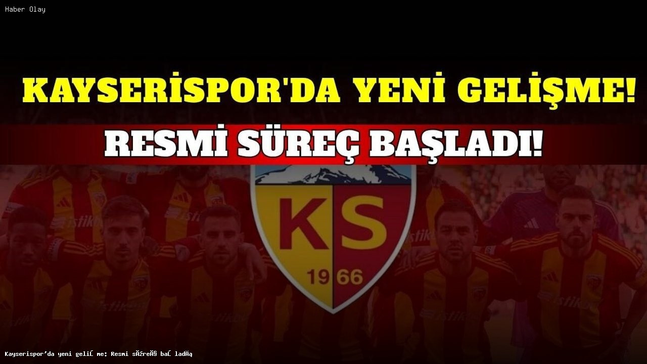 Kayserispor’da Bahis İddiaları Üzerine Resmi Süreç Başladı