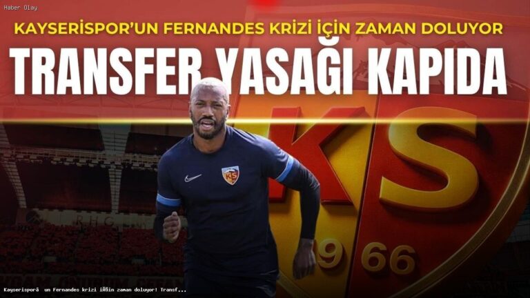 Kayserispor’da Manuel Fernandes İle Kriz Büyüyor