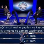 Kim Milyoner Olmak İster’de Ağrı Dağı sorusu dikkat çekti