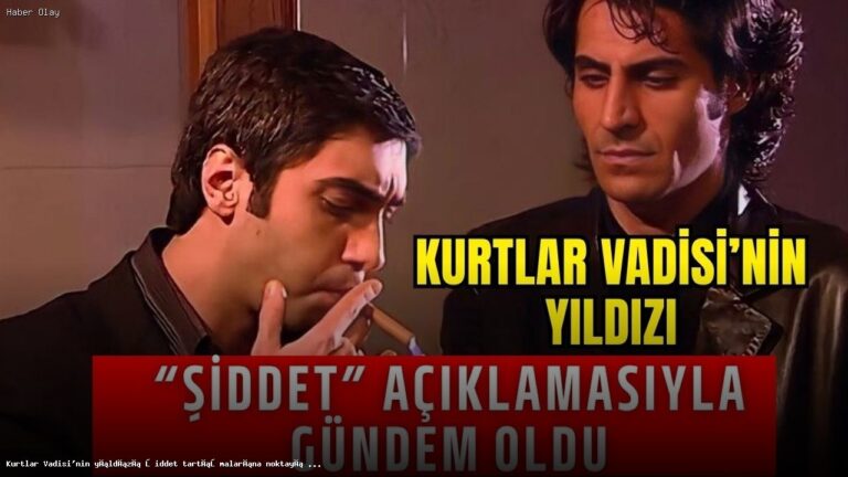 Kurtlar Vadisi’nden Kenan Çoban: Şiddet Tartışmalarına Yanıt
