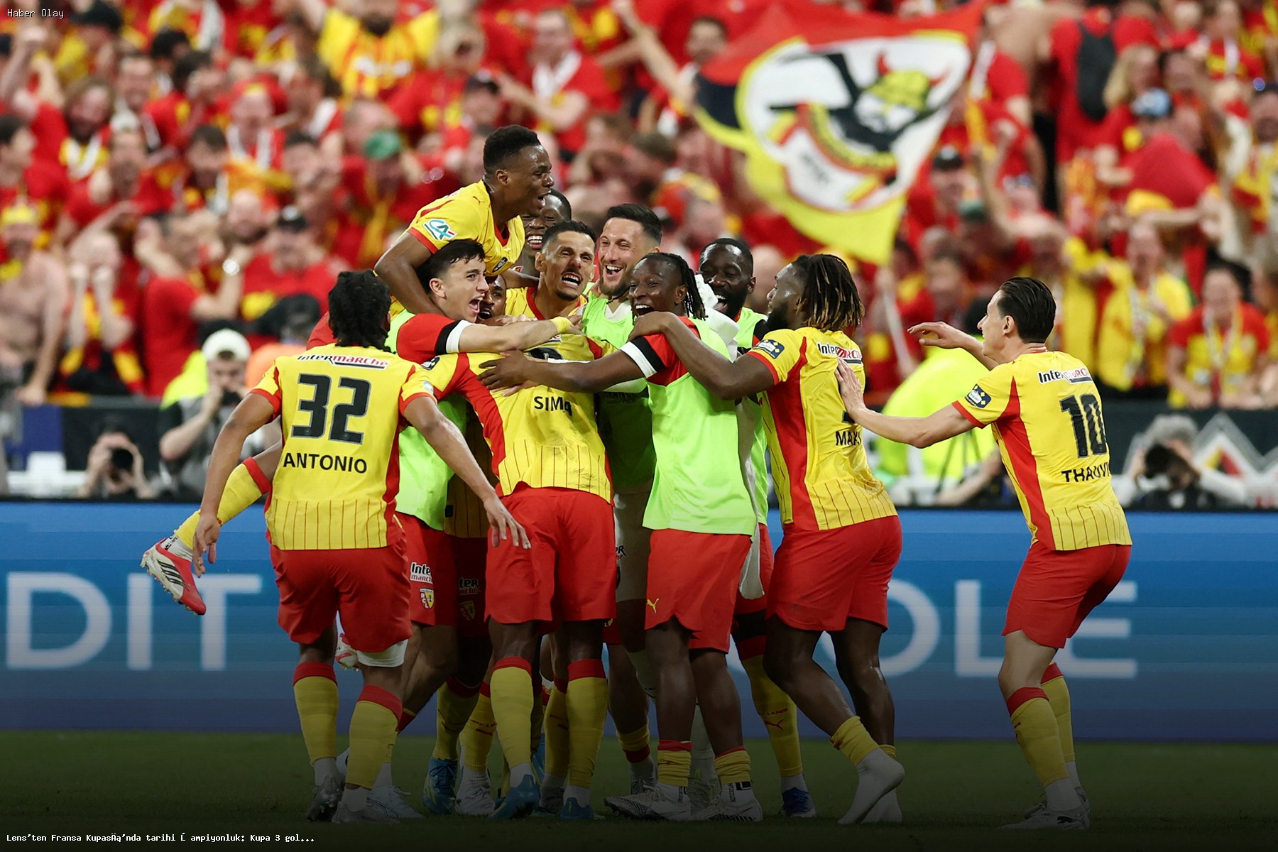 Lens Tarihi Fransa Kupası Zaferini 3 Golle Elde Etti
