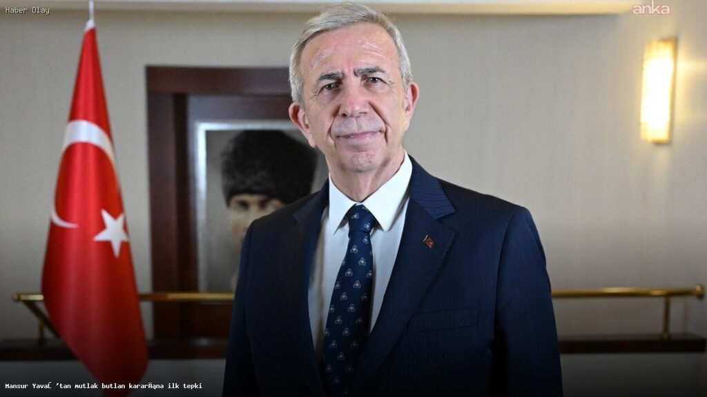 Mansur Yavaş, CHP’nin Mutlak Butlan Kararına Tepki Gösterdi