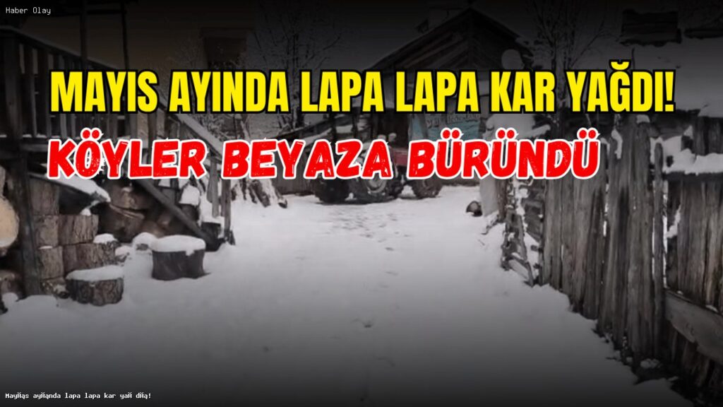Sivas’ta Mayıs Ayında Yağan Kar Neden Şaşırttı?