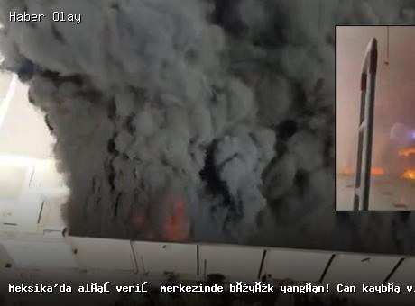 Meksika’da alışveriş merkezinde büyük yangın: Can kaybı var