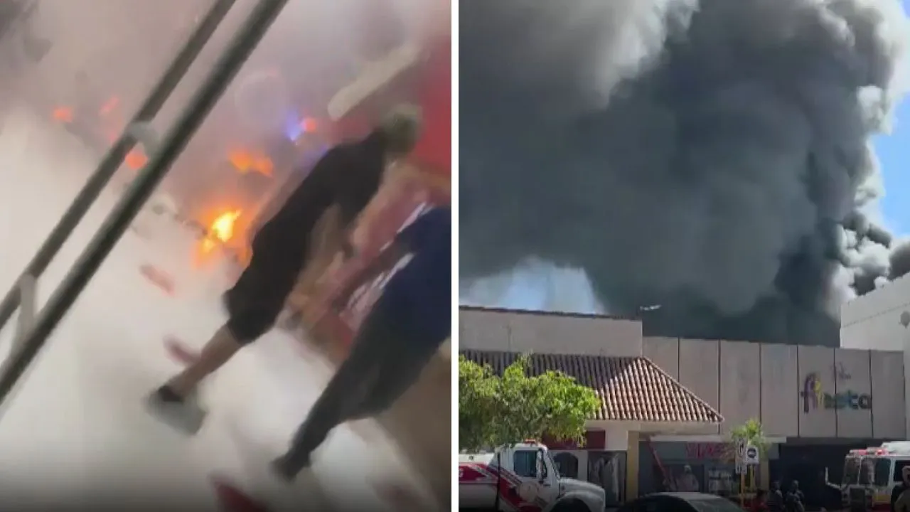 Meksika’da alışveriş merkezinde yangın: 5 ölü, 12 yaralı
