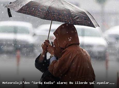 Meteoroloji’den Sarı Kodlu Uyarı: Kuvvetli Yağışlar Geliyor