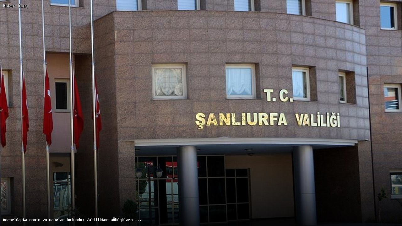 Mezarlıkta cenin ve uzuvlar bulundu: Valilikten açıklama geldi