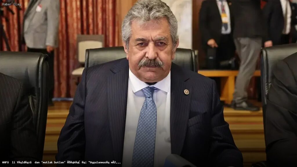 MHP’li Yıldız: ‘Mutlak butlan’ uygulanamaz