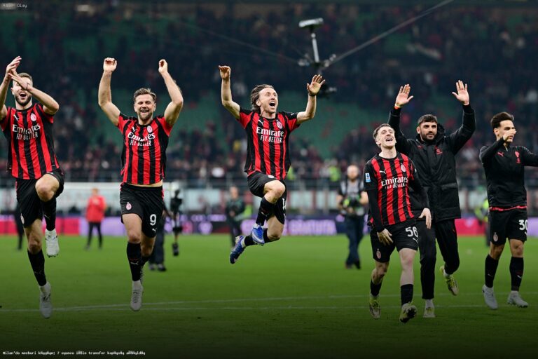 Milan’da 7 Futbolcu İçin Transfer Süreci Başladı