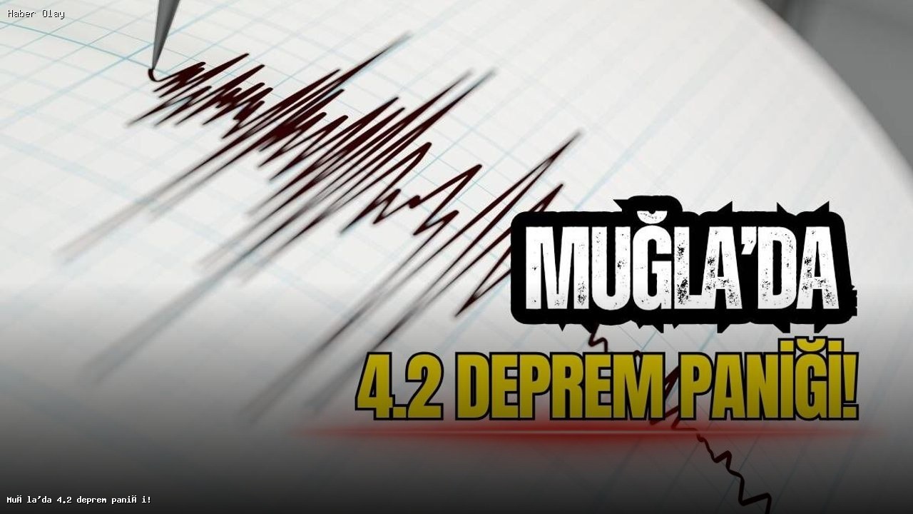 Muğla’da 4.2 Büyüklüğünde Deprem: Neler Oluyor?