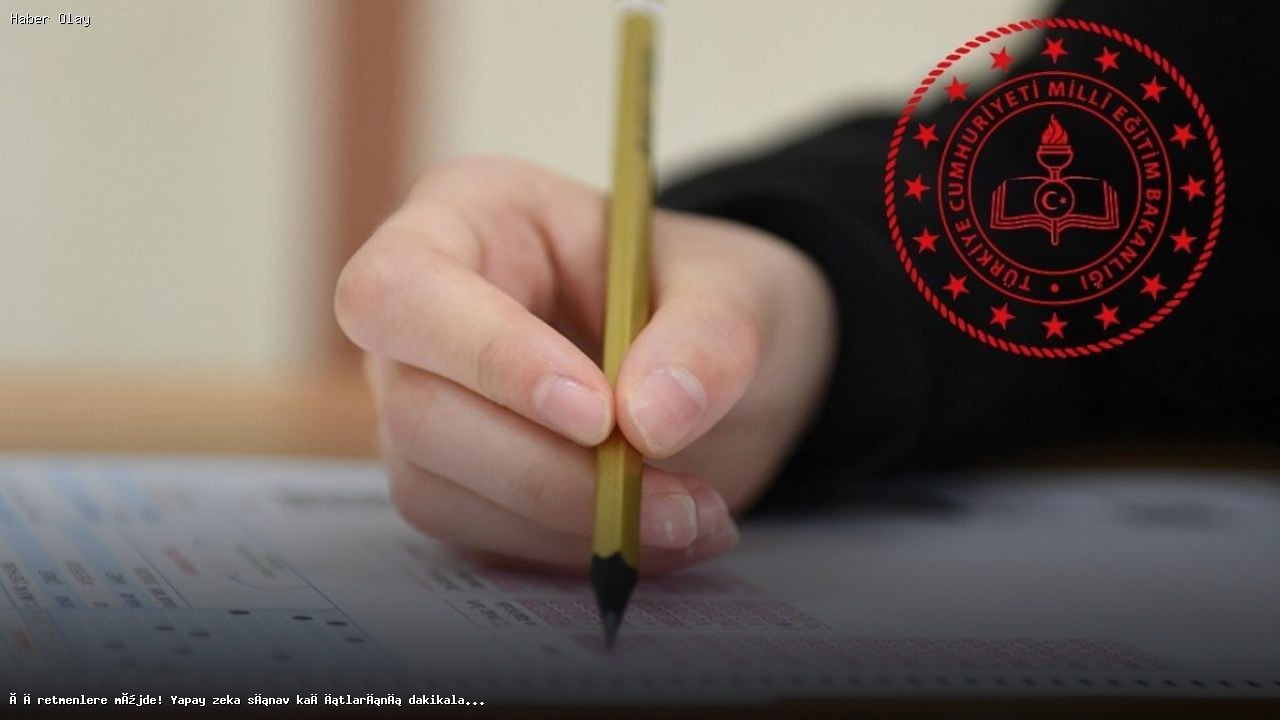 Yapay Zeka ile Sınav Değerlendirmesi: Öğretmenler için Devrim