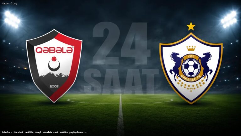 Qabala – Karabağ Maçı Ne Zaman, Hangi Kanalda Yayınlanacak?