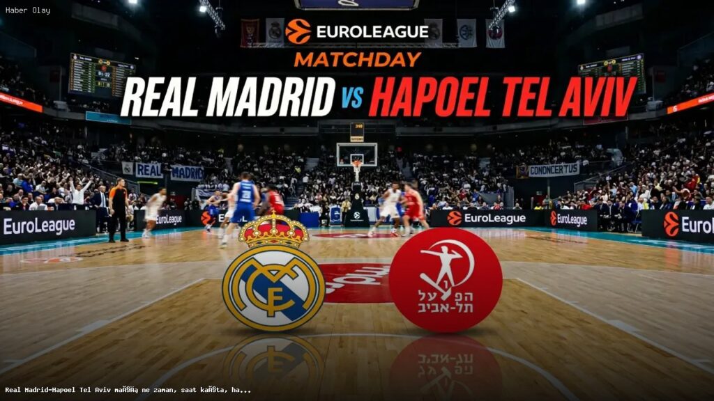 Real Madrid-Hapoel Tel Aviv maçı ne zaman ve hangi kanalda?
