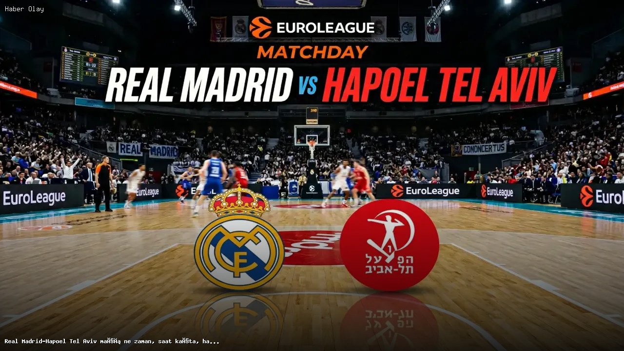 Real Madrid-Hapoel Tel Aviv maçı ne zaman ve hangi kanalda?