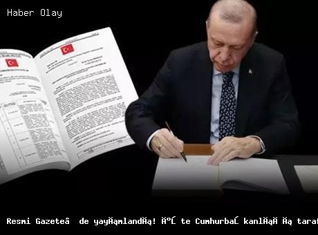 Cumhurbaşkanlığı’ndan yeni atama kararları açıklandı