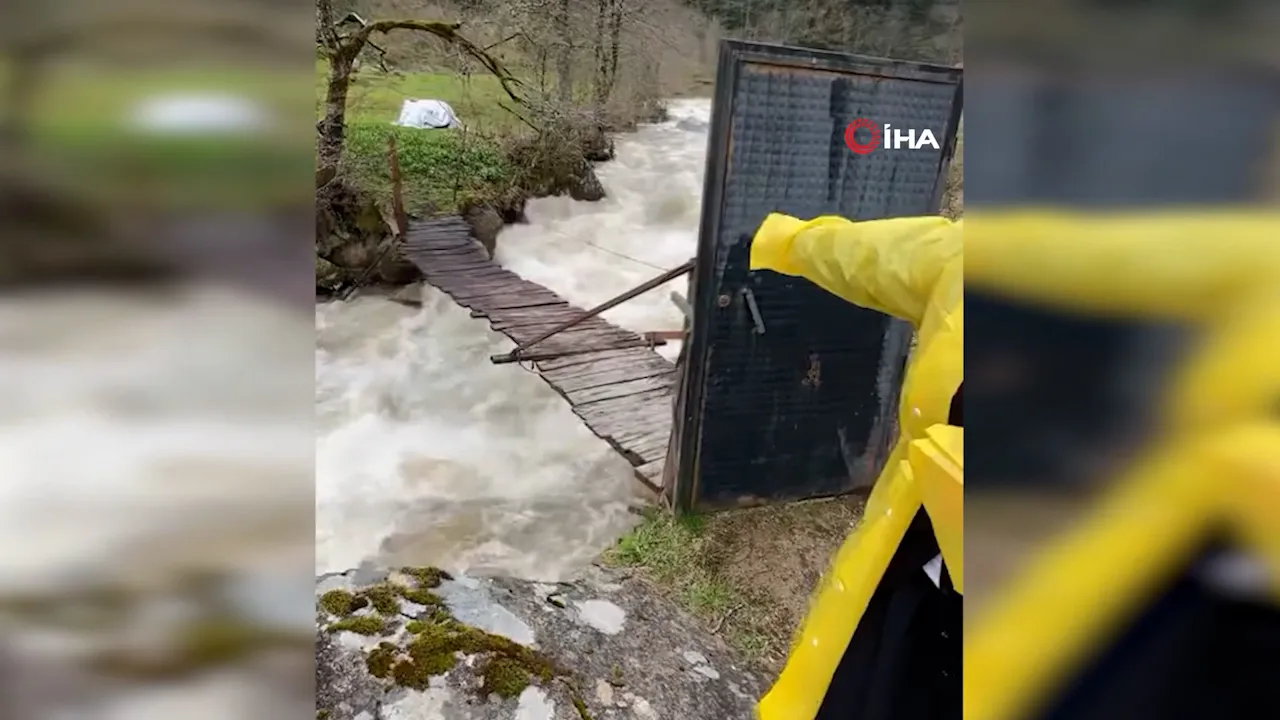 Rize’de Şaşkınlık Yaratan Köprüdeki Demir Kapı Nedir?