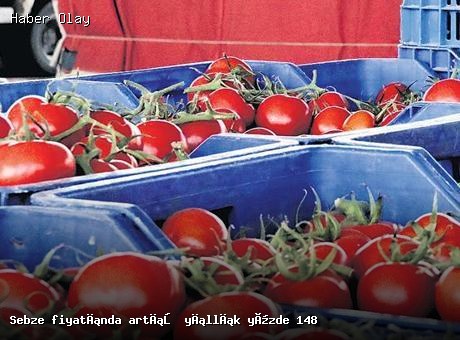 Sebze fiyatında artış yıllık yüzde 148
