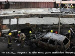 Son dakika... Bangkok’ta yük treni yolcu otobüsüne çarptı: 8 ölü, 20’den fazla yaralı