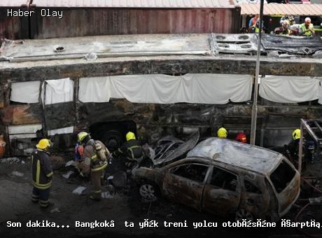 Son dakika… Bangkok’ta yük treni yolcu otobüsüne çarptı: 8 ölü, 20’den fazla yaralı