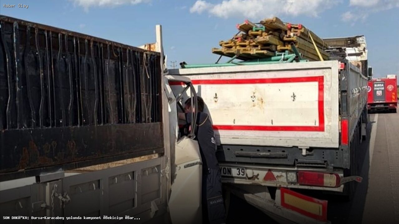 Bursa-Karacabey Yolunda Feci Kaza: 1 Ölü, 1 Yaralı