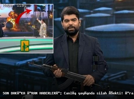 SON DAKİKA İRAN HABERLERİ: Canlı yayında silah çekti! İran TV’sinde şoke eden anlar…