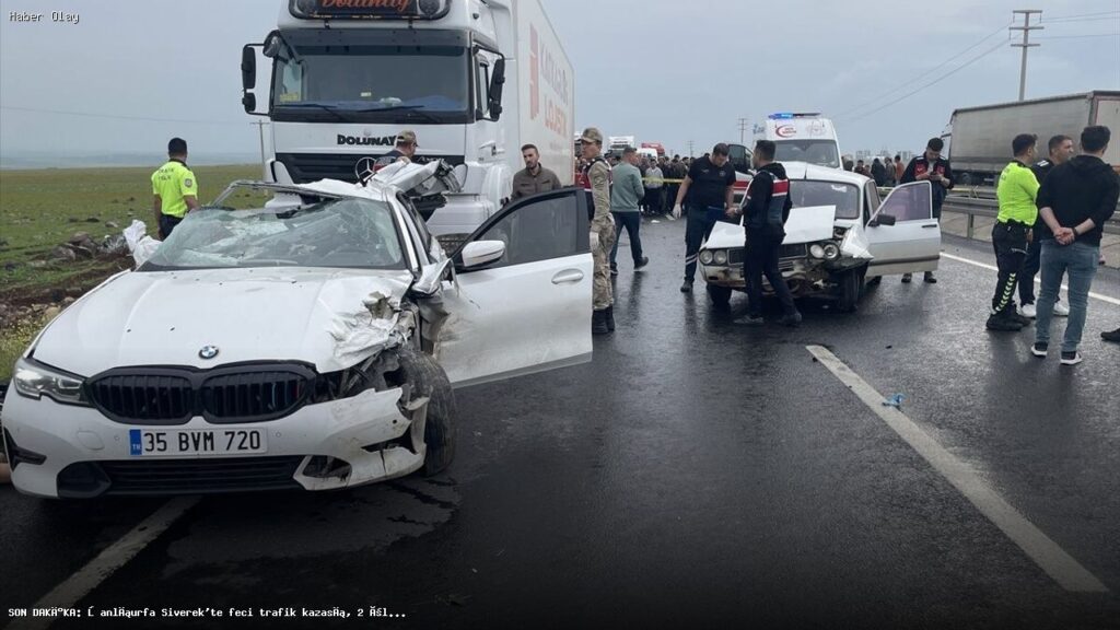 Şanlıurfa Siverek’te Feci Trafik Kazası: 2 Ölü, 2 Yaralı