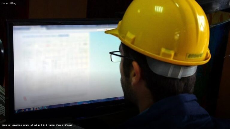 Tapu ve Kadastro Genel Müdürlüğü’nden Önemli İhale Duyurusu