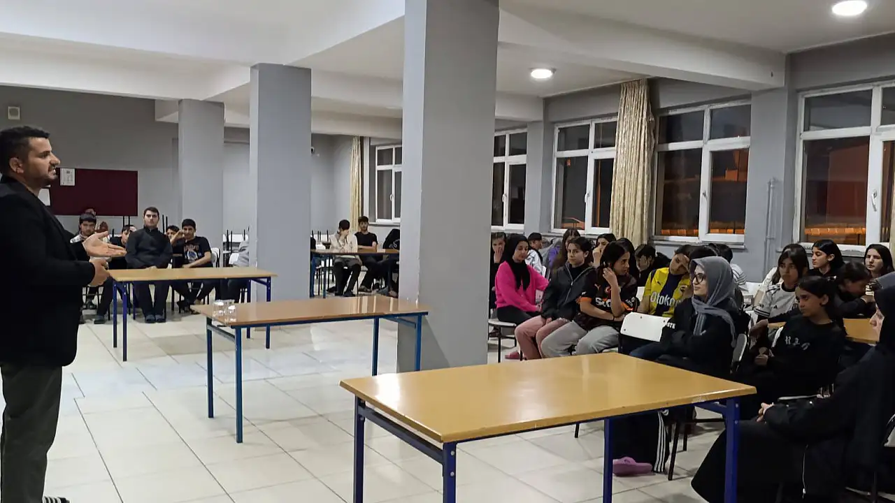 Taşlıçay’da öğrencilere “Zamanı Verimli Kullanma” semineri