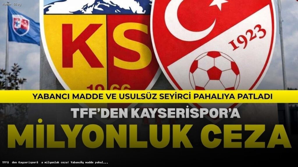 Kayserispor’a Disiplin Kurulu’ndan Ağır Ceza Geldi