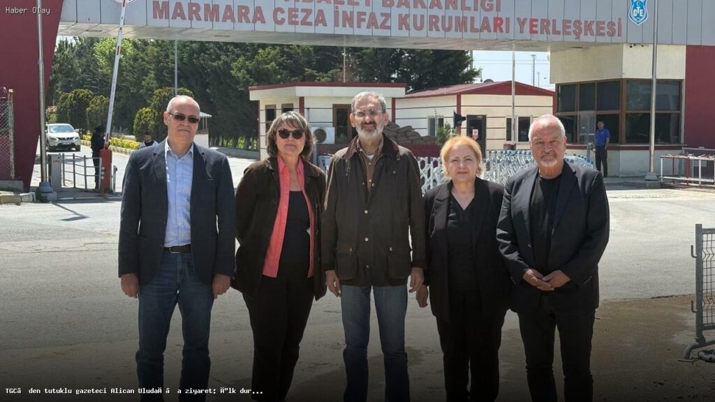 TGC’den tutuklu gazeteci Alican Uludağ’a ziyaret: İlk duruşmada serbest bırakılmasını talep ediyoruz