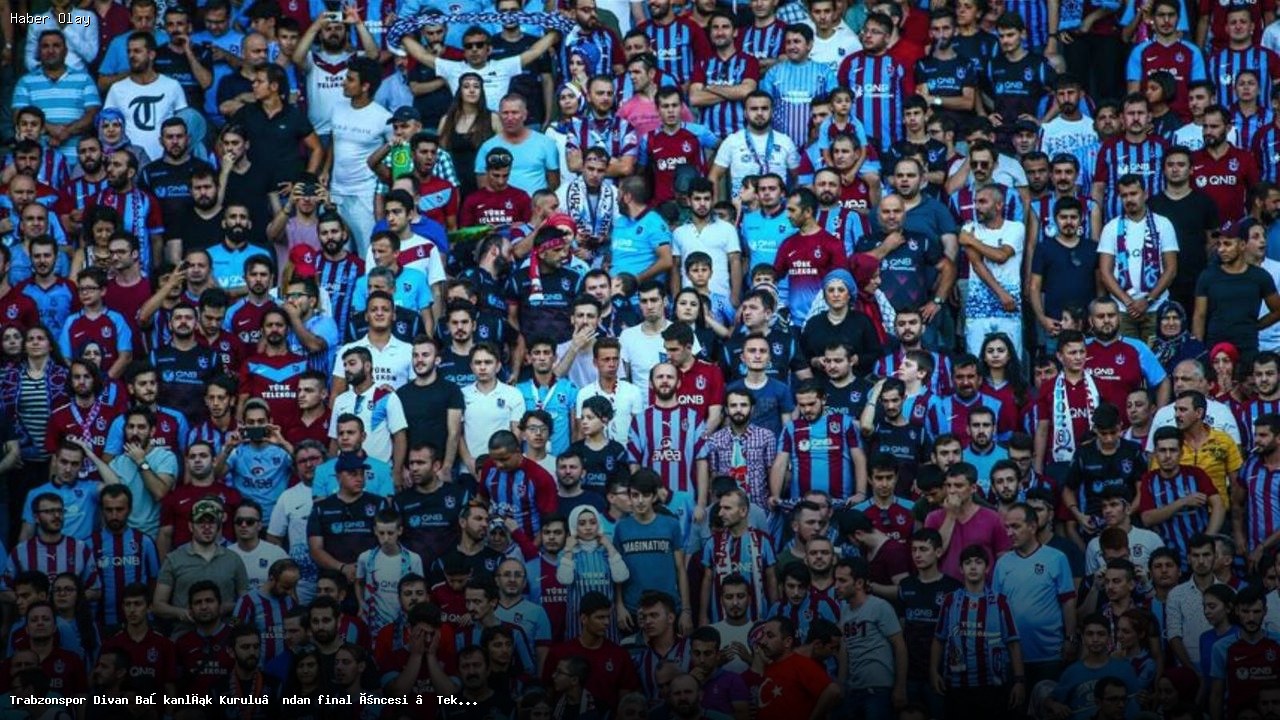 Trabzonspor’dan Ziraat Türkiye Kupası Finali İçin Birlik Çağrısı