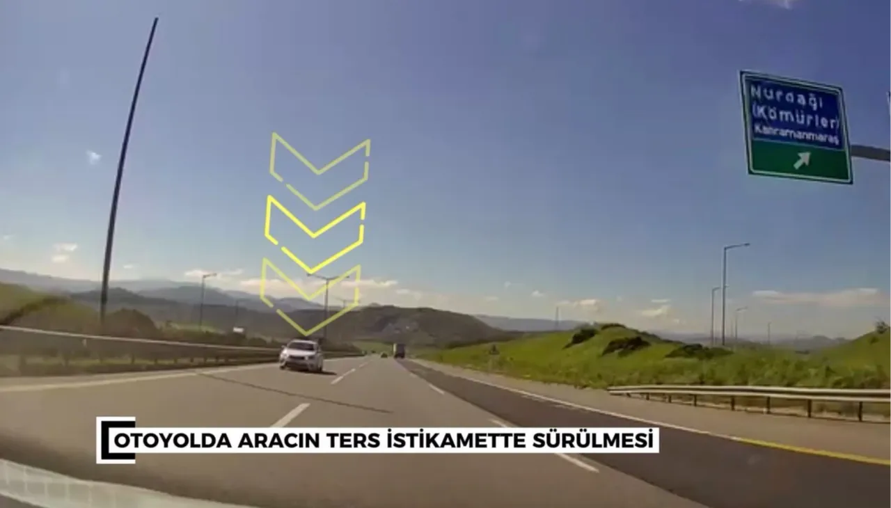 Ters Yönle Seyahat Eden Sürücüye 90 Bin TL Ceza